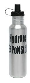Water Bottle - Hydrate Responsibility
