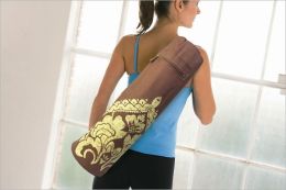 Yoga Mat Bag: Batik Brown