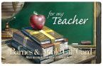 Product Image. Title: For Teacher Gift Card