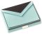 Kona Brown Bordered Aqua Notes