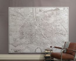 1739 Paris Map, Portfolio