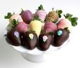 Product Image. Title: 12 Pastel Belgian Chocolate Covered Strawberries Assortment