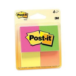 3M 653-4AF Post-It Notes Neon - Pack of 12