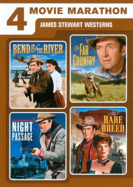 4 Movie Marathon: James Stewart Western Collection