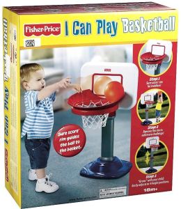 Fisher Price I Can Play Sports Junior Basketball