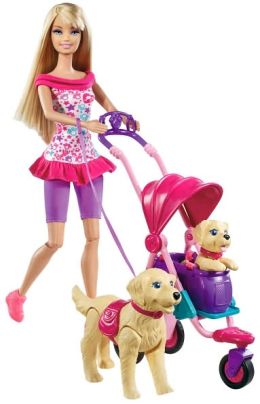 BARBIE STROLLIN' PUPS
