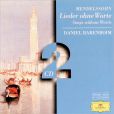 CD Cover Image. Title: Mendelssohn: Songs Without Words, Artist: Daniel Barenboim