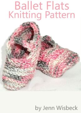 Ballet Flats Knitting Pattern Jenn Wisbeck