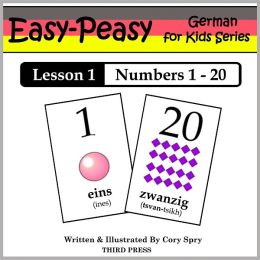 German Lesson 1: Numbers 1-20 (Learn German Flash Cards) by Cory Spry ...