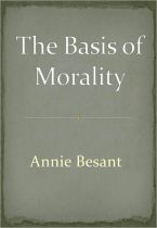 Cover Image: The Basis of Morality w/...
