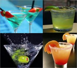 163 Cocktail Recipes (Plus Cocktail Tips for a New Years Eve Party): Black Russian, Bloody Mary, Blue Angel, Brave Bull, Caipirinha, Casablanca, Cosmoquila, Cou Cou Comber, Cuba Libre, Duc and Hugos wild party mix, Feelin blue, Mai Tai, and more...