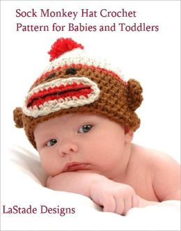 Baby Sock Monkey Beanie Hat Crochet Pattern by Lori Stade ...