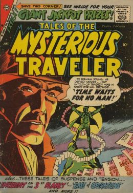 Vintage Horror Comics: Tales of the Mysterious Traveler No. 13 Circa 1959