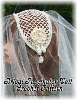 Bridal Fascinator Veil Crochet Pattern