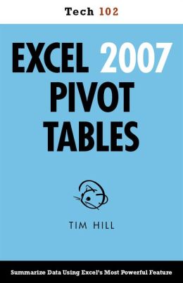 Excel 2007 Pivot Tables (Tech 102) Tim Hill