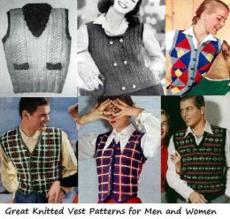 Great Knitted Vest Patterns for Men and Women