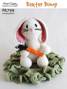 PA799-R Baxter Bunny Crochet Pattern Maggie Weldon
