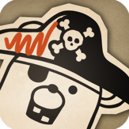 Pirate Scribblebeard's Treasure by Kidoodle - Your child's drawings come to life!
