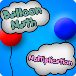 Balloon Math - Multiplication