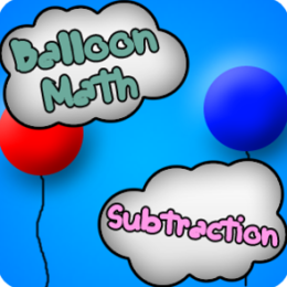 Balloon Math - Subtraction