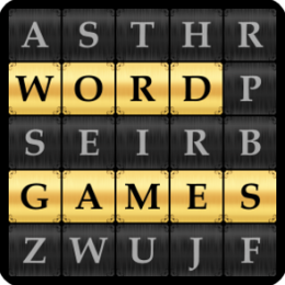 Word Search, Kriss Kross, Quote Falls, Hangman, Speed Words - Word Games Pack
