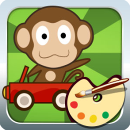 A Blast Monkeys Coloring Book