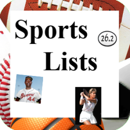 Lists for Sports Lovers