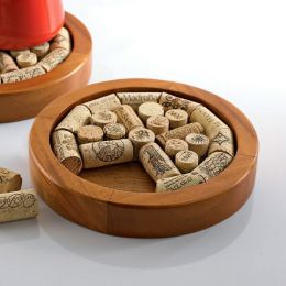 Round Wine Cork Trivet Kit