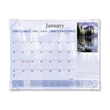 At-A-Glance AAGDMD11032 Monthly Desk Calendar- 12-Mth Jan-Dec- Scenic- 22in.x17in.