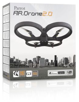 Parrot AR.Drone 2.0 Quadricopter, Blue