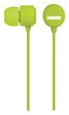 Product Image. Title: iHome iB22 Rubberized Noise Isolating Earphones - Green