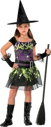 Spellcaster Witch Child Costume: Medium (8-10)