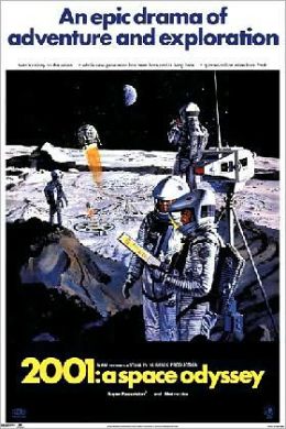 2001: A Space Odyssey - Movie Poster