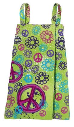 Graffiti Peace Spa Wrap Small