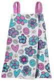 Product Image. Title: Scribble Check Spa Wrap Small