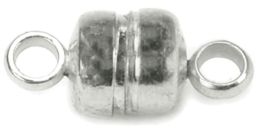 Magnetic Clasps 5x11mm 9/Pkg-Silver