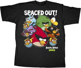 Angry Birds Spaced Tshirt Small