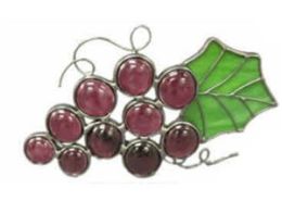 Regal Elite 7-475-03 Artglass Night Lights - Grapes