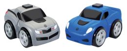 World of Wheels Jr - Ratchet Racers Pick Up & Race Car Vehicle Set