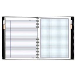 Rediform A44C81 NotePro Quad Ruled Notebook 9-1/4 x 7-1/4 White 192 Sheets/Pad
