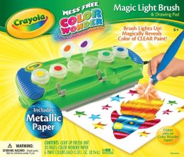 Crayola Color Wonder Magic Light Brush with Metallic Paper