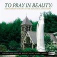 CD Cover Image. Title: To Pray in Beauty: Gregorian Chant, Ever Ancient, Ever New, Artist: Cistercian Nuns of Mount Saint Mary's Abbey