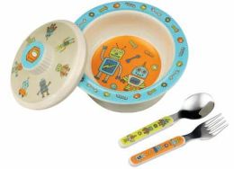 SugarBooger Bowl Gift Set - Robot