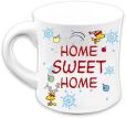 Product Image. Title: Peanuts Snoopy Home Sweet Home 12oz Flute Mug