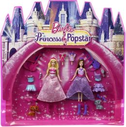 Barbie Princess And Popstar Dolls & Movie Bag