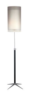 Adesso 3311 Santa Cruz Floor Lamp Black/Steel 01