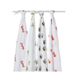 aden + anais Muslin Baby Swaddle 4-Pack (Mod About)