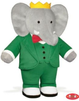 Babar 13 inch Plush Doll