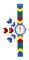 LEGO white dial with brick adult watch