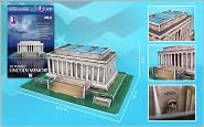 Daron 42 Piece 3D Puzzle - Lincoln Memorial